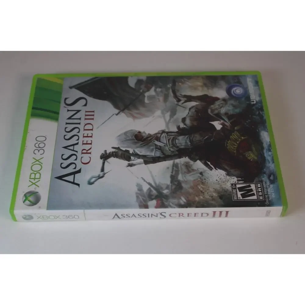 Assassin's Creed III (Microsoft Xbox 360) Authentic, Complete, Tested/works